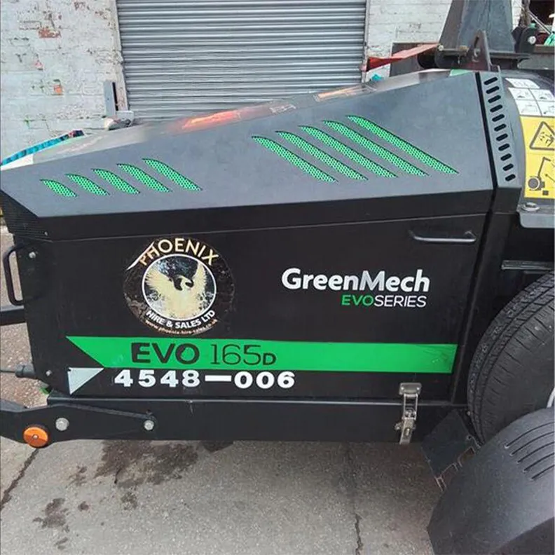 6" Wood Chipper GreenMech EVO165D 2021